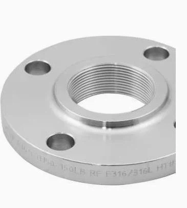 BS 4504 DN50 PN20 Legerat stål hane/hona gängad fläns