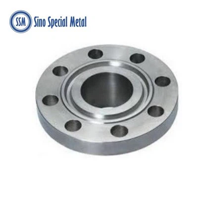 Austenitisk rostfritt stålfläns