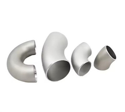 ASME B16.9 MSS-SP-43 304 316 rostfritt stål 1,5D stor radie 45 grader 90 graders armbåge