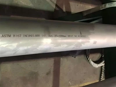 ASTM B167 Inconel 600 rör – 141,3×6,35×4000 mm