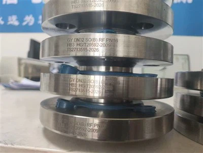 DN32 HASTELLOY B3 Sockelsvets RF-fläns – PN16